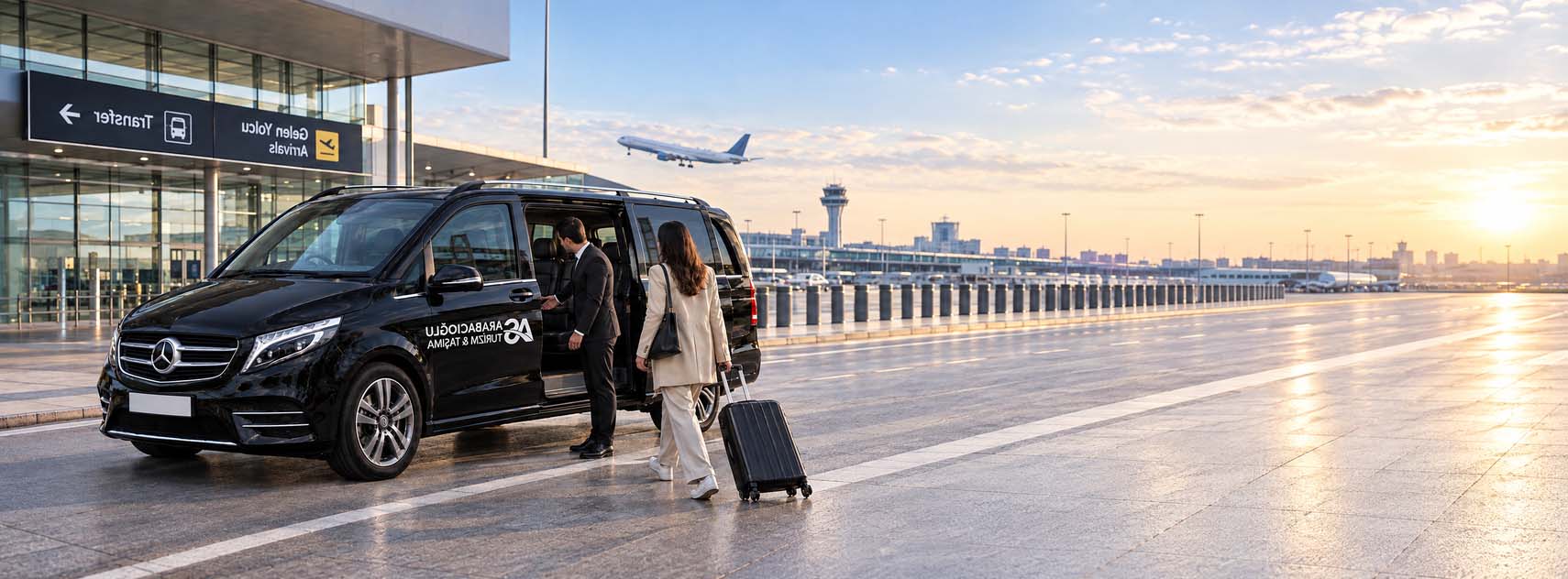 Uçuş takipli havaalanı transferi